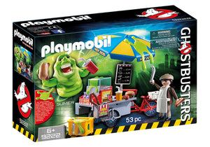 Playmobil 9222 Ghostbusters Slimer With Hot Dog Stand