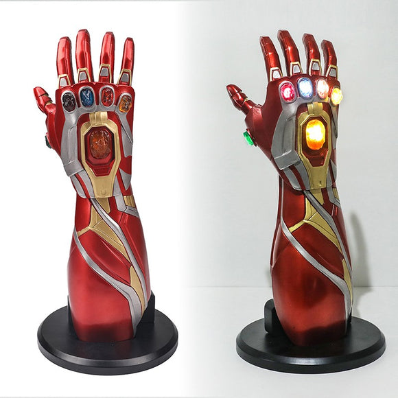 Avengers: Endgame Light-Up Nano Gauntlet Resin Replica 17.7 Inches - Iron Man - Marvel