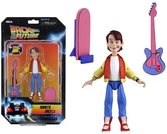 Official Back to the Future 6″ Scale Action Figure – Toony Classics - Marty (NECA)