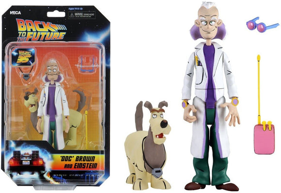 Official Back to the Future 6″ Scale Action Figure – Toony Classics - Doc (NECA)
