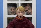 Home Alone Clothed Action Figures Set of Three  (Kevin, Harry, & Marv) - NECA