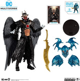 DC Multiverse Batman Who Laughs with Sky Tyrant Wings 7" Inch Action Figure and Build-A Parts for 'The Merciless' Figure