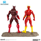 DC Multiverse Earth-52 Batman (Red Death) vs The Flash 7" Inch Action Figure 2-Pack - McFarlane Toys