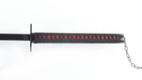 Bleach - 55'' Ichigo Kurosaki Bankai Sword Replica with Wooden Stand