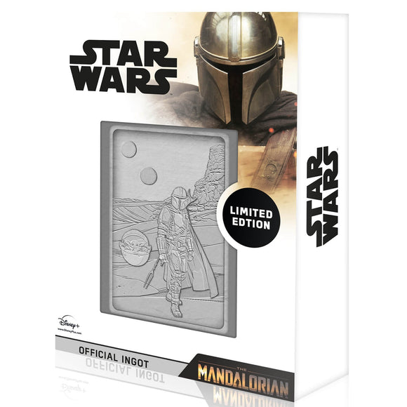 Star Wars Iconic Scene Collection Limited Edition Ingot - Mandalorian (Limited to 9,995pcs Worldwide!)