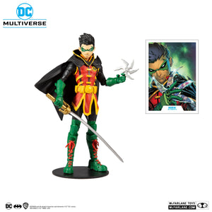 DC Multiverse Damian Wayne Robin 7" Inch Action Figure - McFarlane Toys