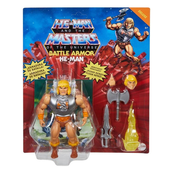 Masters of the Universe: Origins Deluxe Battle Armor He-Man - Mattel