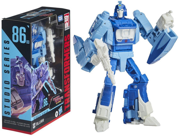Transformers Studio Series 86-03 Deluxe The Transformers: The Movie Blurr Action Figure - Hasbro