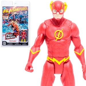 The Flash Page Punchers 3" Inch Scale Action Figure with Flashpoint #1 Comic Book - (DC Direct) McFarlane Toys