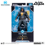 DC Multiverse Black Adam Movie Black Adam with Cloak 7" Inch Scale Action Figure - McFarlane Toys