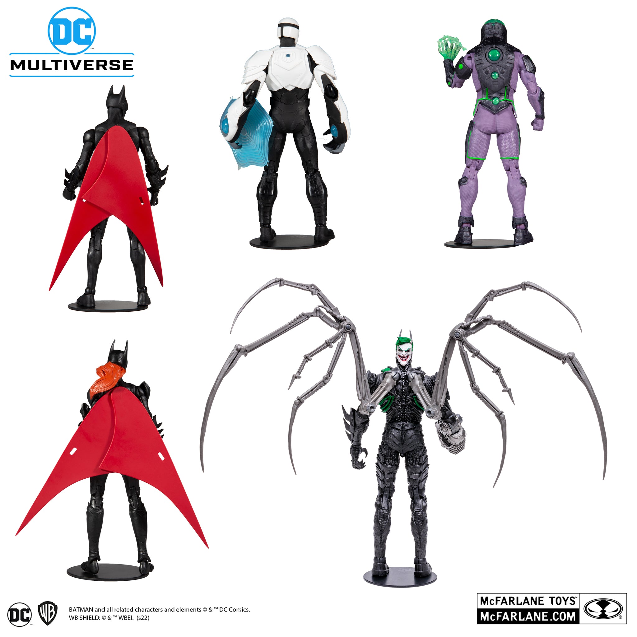 DC Multiverse Batman Beyond (Jokerbot 5 Pack) 7
