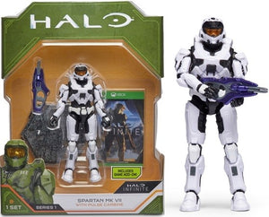 HALO 3.75" Action Figure “World of Halo” Spartan MK VII with Pulse Carbine - Jazwares