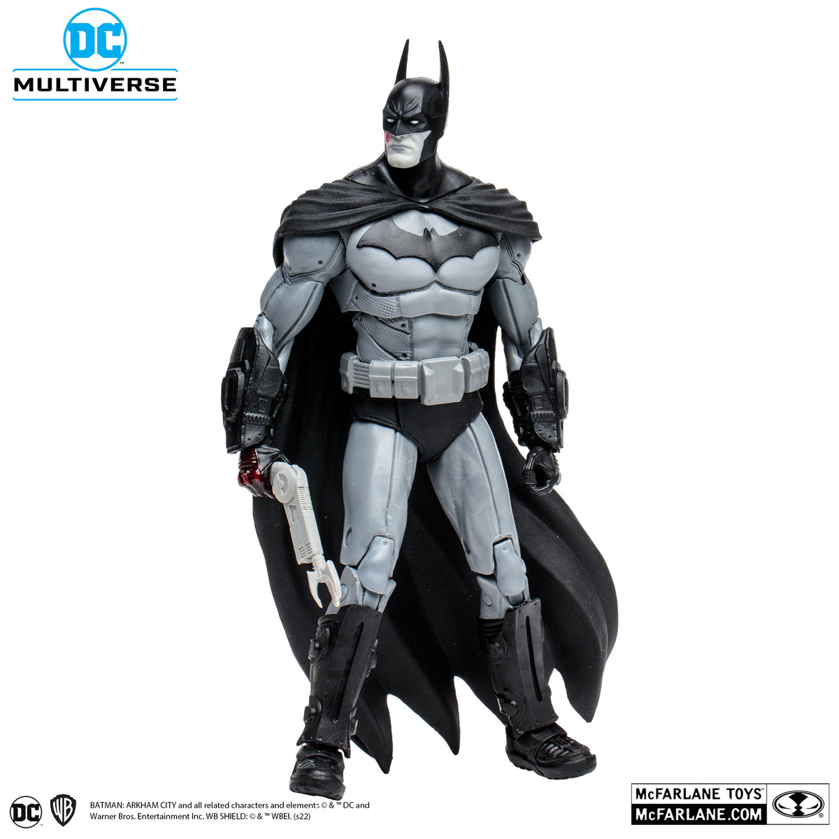DC Multiverse Batman: Arkham City Batman (Gold Label) (Build a Figure ...