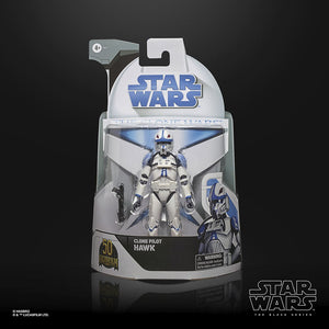 Star Wars: The Black Series Lucasfilm 50th Anniversary Clone Pilot Hawk Clone Wars 6" Inch Action Figure - Hasbro