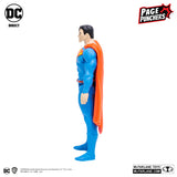 Superman Page Punchers 3" Inch Scale Action Figure with DC Universe Rebirth Superman # 1 Comic Book - )DC Direct) McFarlane Toys
