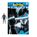 Page Punchers Nightwing with DC Rebirth Comic 3" Scale Action Figure - (DC Direct) McFarlane Toys