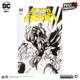 DC Comics Page Punchers Black Adam with Black Adam Comic (Line Art Variant) 7" Inch Scale Action Figure - McFarlane Toys