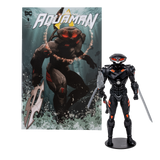 DC Multiverse Black Manta w/Aquaman Comic (DC Page Punchers) 7" Inch Scale Action Figure - McFarlane Toys
