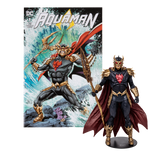 DC Multiverse Ocean Master w/Aquaman Comic (DC Page Punchers) 7" Inch Scale Action Figure - McFarlane Toys