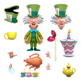 Super7 - Disney Ultimates Alice in Wonderland Mad Hatter 7" Inch Action Figure