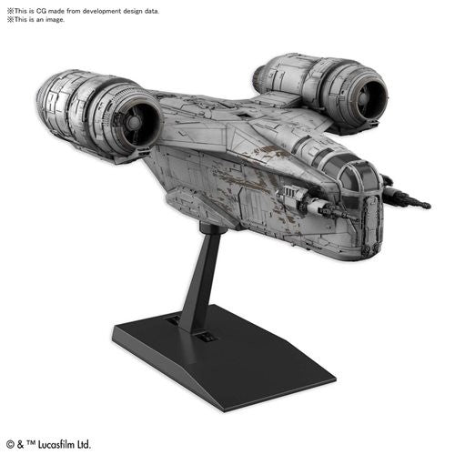 Star Wars: The Mandalorian Razor Crest Vehicle Model Kit - Bandai