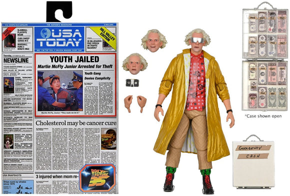 NECA Back to the Future 2 Ultimate Doc Brown 7