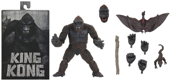 NECA King Kong Skull Island with Pteranodon and Pit Monster 7