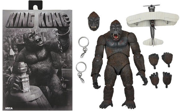 NECA King Kong Concrete Jungle with Shackles and Plane 7