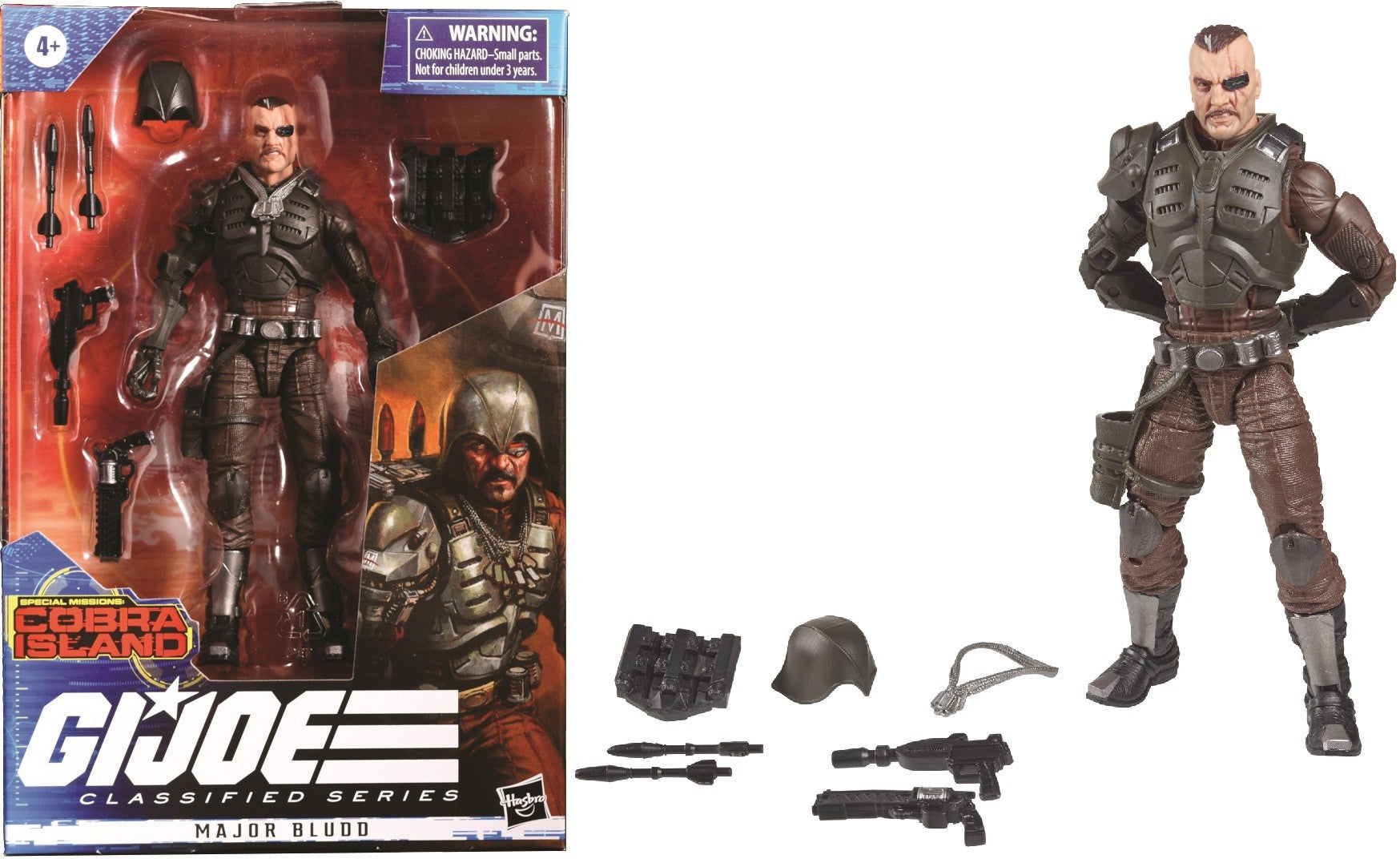 G.I. Joe Classified Series Cobra Island Major Bludd 6\