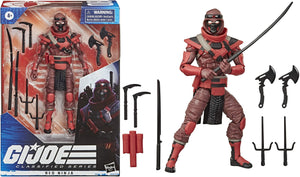 G.I. Joe Classified Series 6" Inch Red Ninja Action Figure - Hasbro
