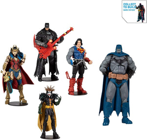 McFarlane Toys - DC Multiverse – Dark Nights: Death Metal Darkfather Build-A-Figure Wave Set of 4 Figures