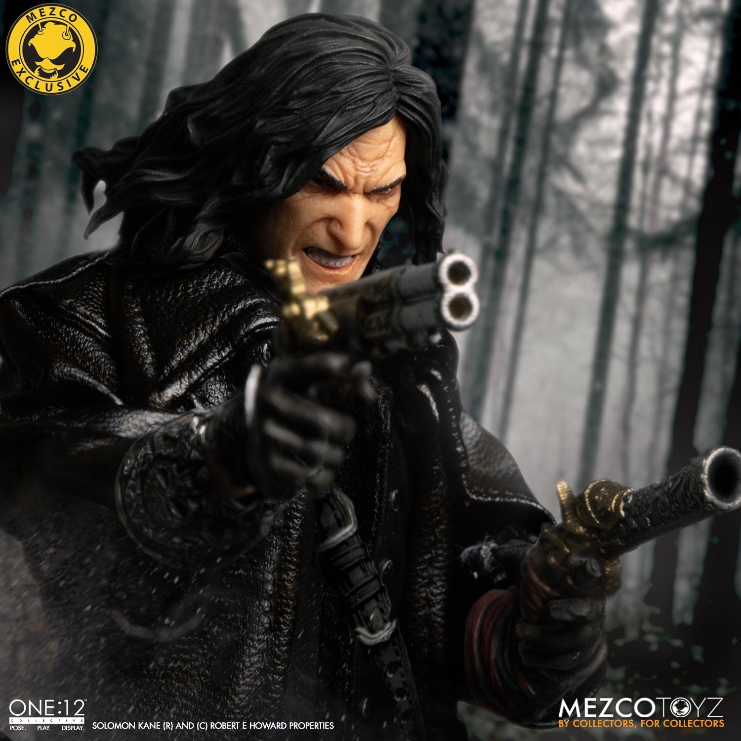 MEZCO ONE:12 COLLECTIVE Solomon Kane Action Figure (Mezco