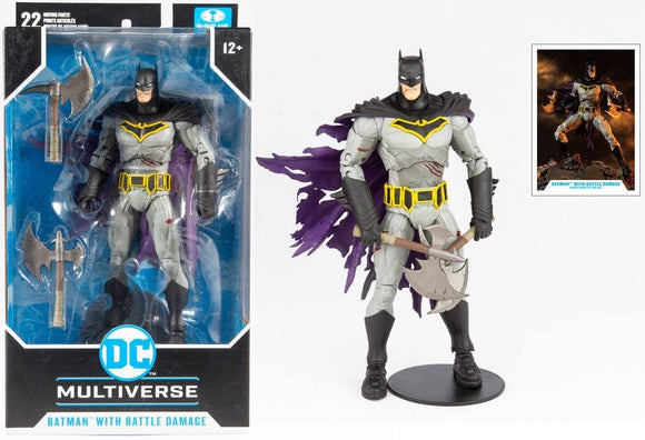McFarlane Toys - DC Multiverse 'Dark Nights Metal' Batman with Battle Damage (Cover Edition) 7