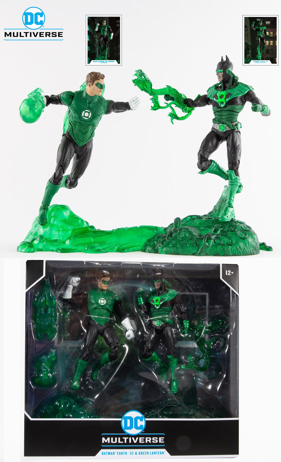 McFarlane Toys - DC Multiverse: Batman earth -32 & Green Lantern Hal Jordan 7
