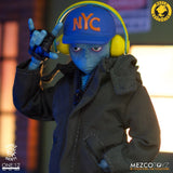 MEZCO One:12 Collective Rumble Society - Hoodz: Vapor in Collector Lunch Box Tin (MEZCO Rumble Society Exclusive)