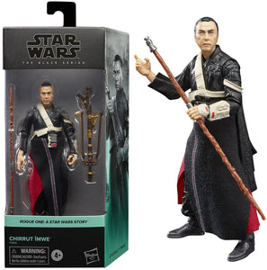 Star Wars The Black Series Rogue One Collection Chirrut Îmwe 6" Inch Action Figure - Hasbro *SALE*