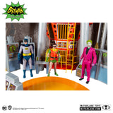 McFarlane Toys DC Retro Batman 66 - Batcave Playset 6" Inch Action Figure Playset / Diorama