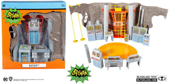 McFarlane Toys DC Retro Batman 66 - Batcave Playset 6