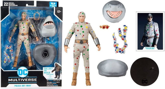 DC Multiverse Suicide Squad Movie Polka Dot Man (Build a Figure King Shark) 7
