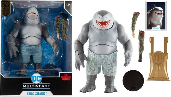 DC Multiverse Suicide Squad Movie Megafig King Shark (Gold Label) Action Figure (Walmart Exclusive) - McFarlane Toys