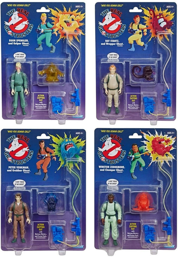 Ghostbusters Kenner Classics Wave 1 Set of 4 Retro 5