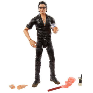 Jurassic Park Dr. Ian Malcom (Ver. 2) Amber Collection 6" Inch Action Figure - Mattel *IMPORT STOCK*