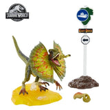 Jurassic Park Dilophosaurus Amber Collection 6" Inch Action Figure - Mattel