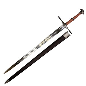The Witcher - Wolf School - Geralt's Style Steel Sword