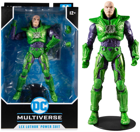 DC Multiverse Lex Luthor Green Power Suit DC New 52 7