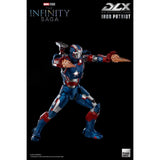 Avengers: Infinity Saga Iron Patriot DLX 1:12 Scale Action Figure - Threezero