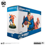 DC Battle Superman vs. The Flash Racing Statue (Limited Edition 5,000pcs) - McFarlane Toys *SALE*