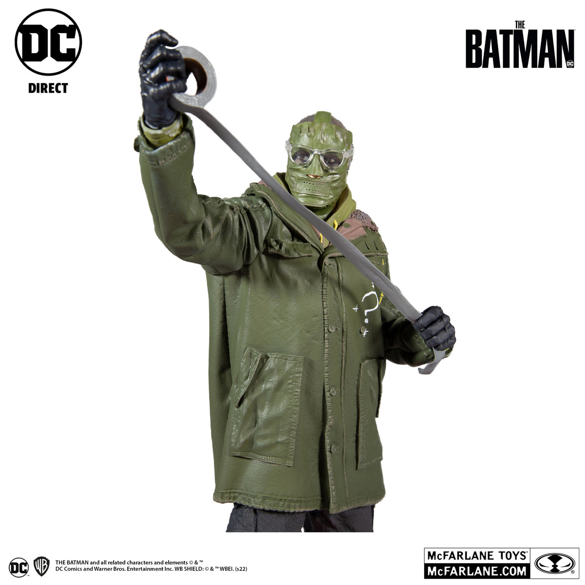 DC Direct The Batman Movie Riddler 1:6 Scale Resin Statue – Props ...