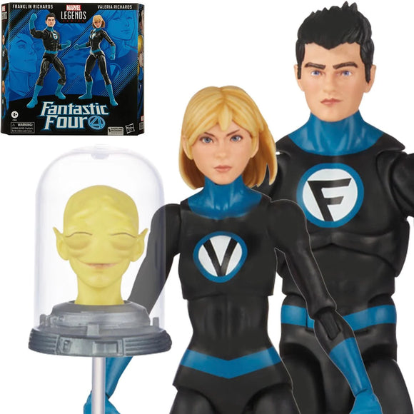 Marvel Legends Series Fantastic Four Franklin Richards and Valeria Richards 2 Pack 6