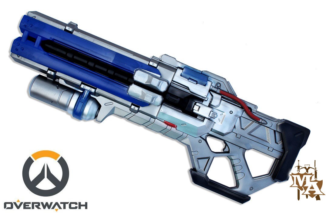 Overwatch Soldier: 76 Heavy Pulse Rifle Replica Foam / PVC Pistol Gun ...